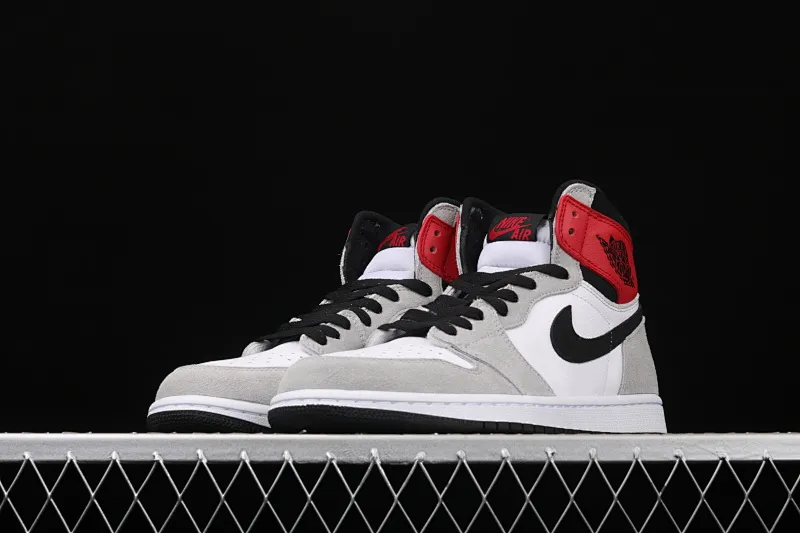 All categories Air Jordan Jordan series basketball shoes Air Jordan 1 High X version Air Jordan 1 Light Smoke Gray AJ1 Joe 1 light smoke gray 555088-126